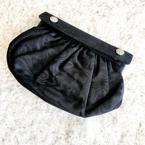 Vintage Coblentz 1950's super cute mini ribbed satin clutch